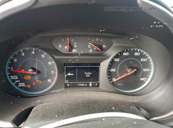 1G1ZG5ST3NF104177 2022 CHEVROLET 1500 Черный Вид щитка приборов