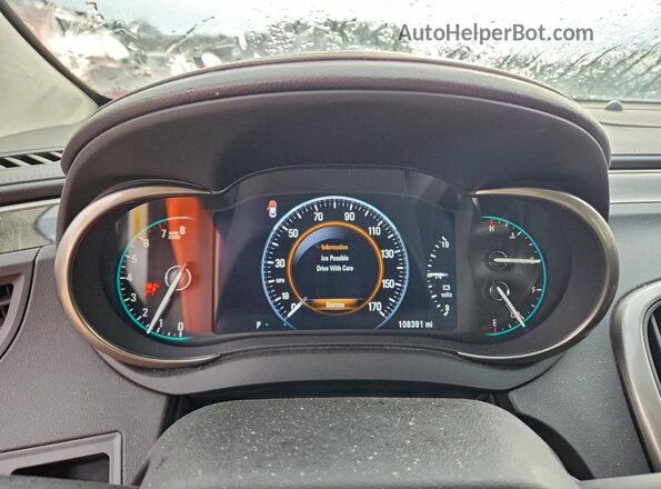 1G4GA5G33GF230708 2016 BUICK LACROSSE Silver Widok zestawu wskaźników