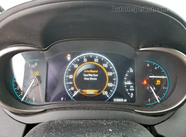 1G4GA5G35GF107217 2016 BUICK LACROSSE Silver Widok zestawu wskaźników