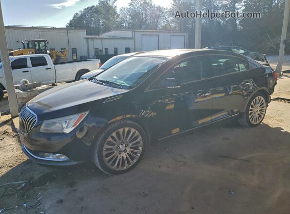 1G4GF5G30GF145410 2016 BUICK LACROSSE Black Front left