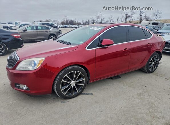1G4PR5SK0H4102866 2017 BUICK VERANO Красный Передняя левая четверть