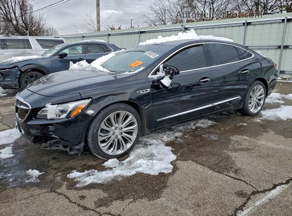 1G4ZP5SS8HU175773 2017 BUICK LACROSSE Black Przód lewy