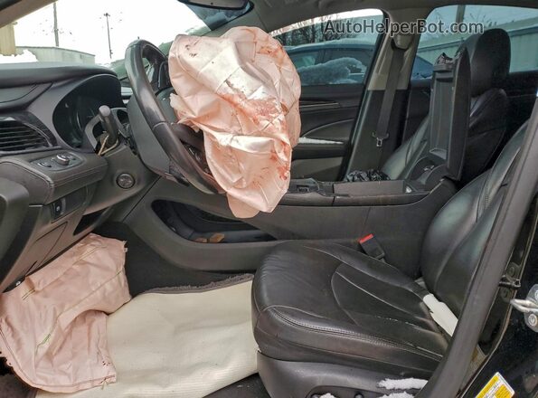 1G4ZP5SS8HU175773 2017 BUICK LACROSSE Black Widok wnętrza z przodu