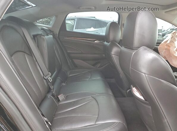 1G4ZP5SS8HU175773 2017 BUICK LACROSSE Black Widok tylnych siedzeń