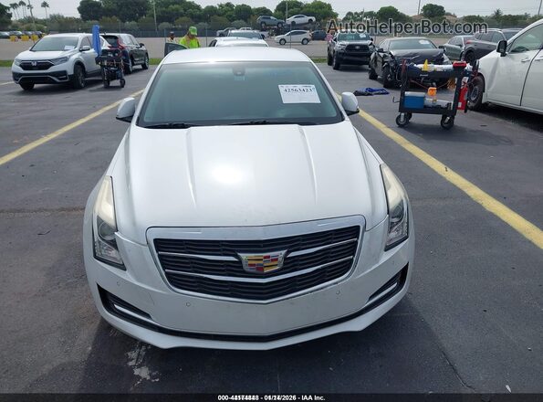 1G6AB5RX5H0154617 2017 CADILLAC ATS White Vista frontal