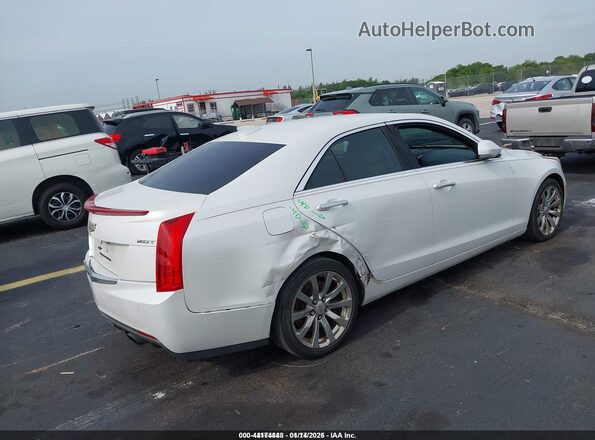 1G6AB5RX5H0154617 2017 CADILLAC ATS White Trasero derecho