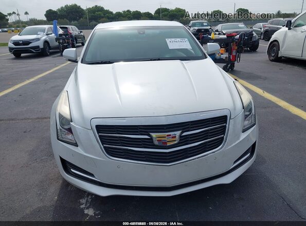 1G6AB5RX5H0154617 2017 CADILLAC ATS White Vista interior trasera