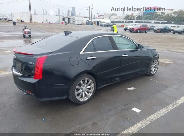 1G6AB5RX9J0110593 2018 CADILLAC ATS Черный Задняя правая четверть