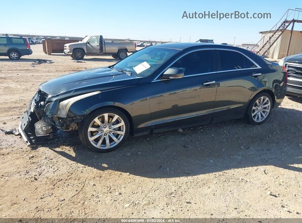 1G6AC5SS5J0169930 2018 CADILLAC ATS Черный Передняя левая четверть