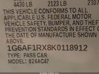 2019 Cadillac Ats Luxury White vin: 1G6AF1RX8K0118912