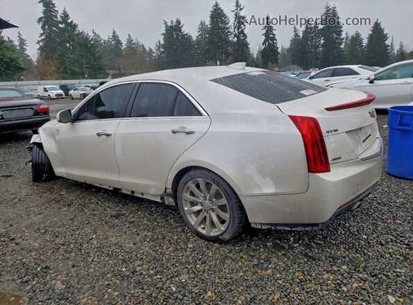 1G6AG5SS6J0171772 2018 CADILLAC ATS Белый Задняя левая четверть
