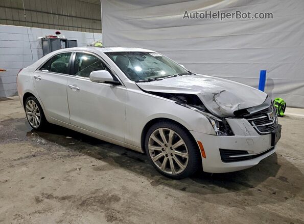 1G6AH5RX3G0147372 2016 CADILLAC ATS Белый Передняя правая четверть
