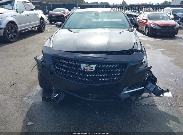 1G6AP5SX4K0114421 2019 CADILLAC CTS Черный Вид щитка приборов