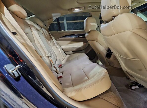 1G6AR5SS2G0195571 2016 CADILLAC CTS Синий Вид задних сидений