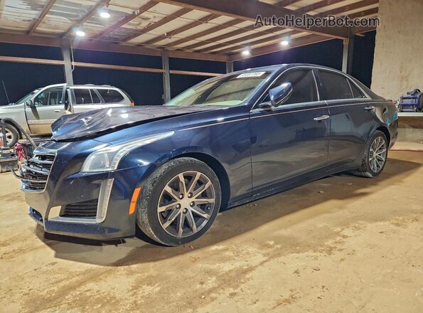 1G6AR5SS2G0195571 2016 CADILLAC CTS Синий Передняя левая четверть