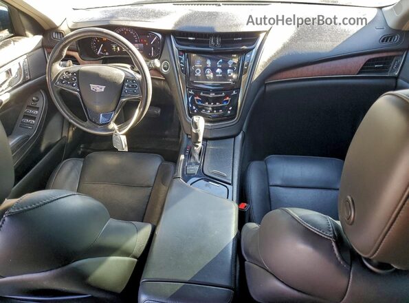1G6AR5SS8H0143153 2017 CADILLAC CTS Серебряный Вид панели приборов