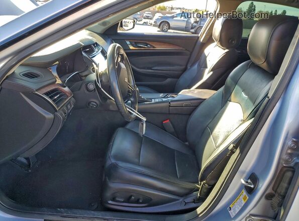 1G6AR5SS8H0143153 2017 CADILLAC CTS Серебряный Вид салона спереди
