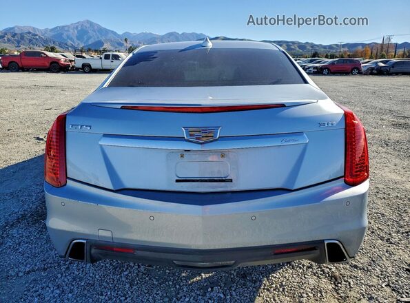 1G6AR5SS8H0143153 2017 CADILLAC CTS Серебряный Вид сзади