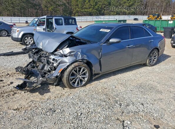 1G6AR5SS9J0107672 2018 CADILLAC CTS Серый Передняя левая четверть
