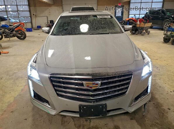 1G6AS5SS1J0174917 2018 CADILLAC CTS Серебряный Вид спереди