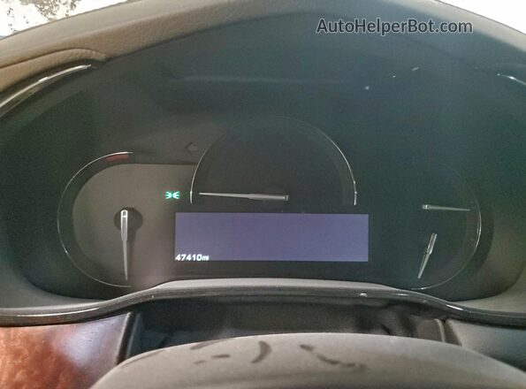 1G6AS5SS1J0174917 2018 CADILLAC CTS Серебряный Вид щитка приборов