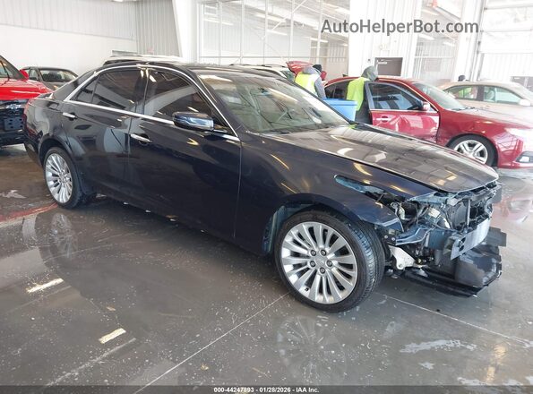 1G6AX5SX1G0113458 2016 CADILLAC CTS Синий Передняя правая четверть
