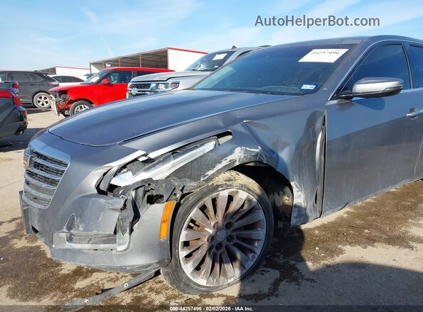 1G6AX5SX2J0169335 2018 CADILLAC CTS Серый Вид спереди
