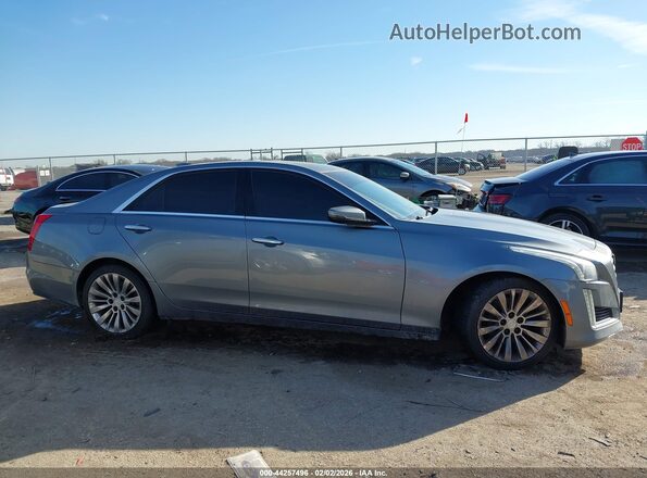 1G6AX5SX2J0169335 2018 CADILLAC CTS Серый Вид задней части салона
