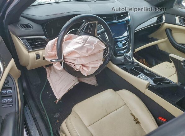 1G6AX5SX2K0100498 2019 CADILLAC CTS Синий Вид панели приборов