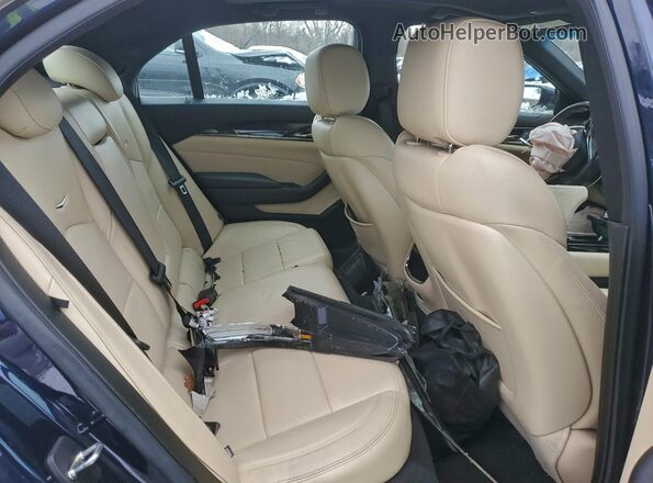 1G6AX5SX2K0100498 2019 CADILLAC CTS Синий Вид задних сидений