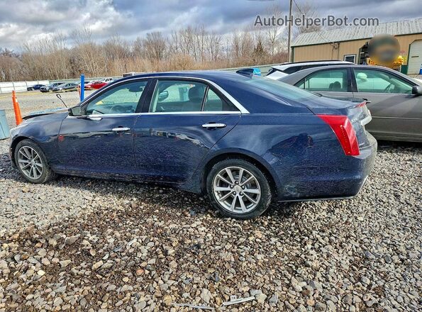 1G6AX5SX3H0144034 2017 CADILLAC CTS Синий Задняя левая четверть
