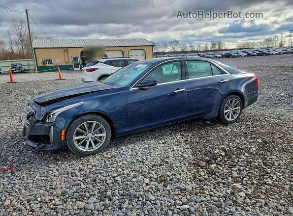1G6AX5SX3H0144034 2017 CADILLAC CTS Синий Передняя левая четверть