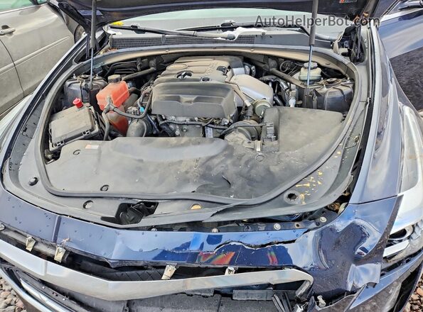 1G6AX5SX3H0144034 2017 CADILLAC CTS Синий Вид задней части салона