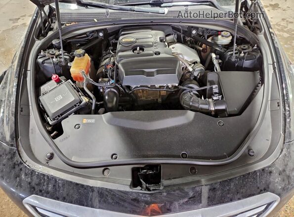 1G6AX5SX4G0101093 2016 CADILLAC CTS Black Widok wnętrza z tyłu