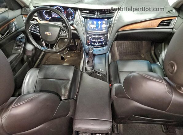 1G6AX5SX4G0101093 2016 CADILLAC CTS Black Widok deski rozdzielczej