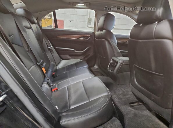 1G6AX5SX4G0101093 2016 CADILLAC CTS Black Widok tylnych siedzeń
