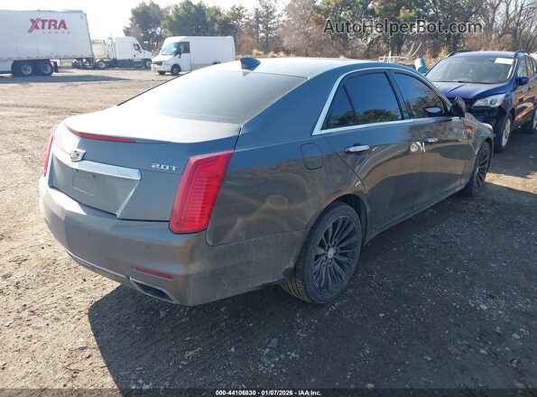 1G6AX5SX5G0185795 2016 CADILLAC CTS Серый Задняя правая четверть