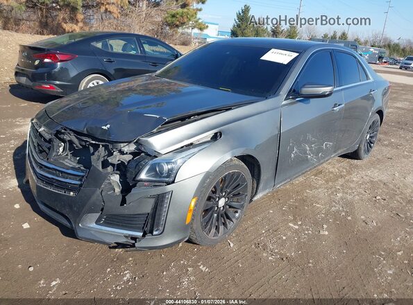 1G6AX5SX5G0185795 2016 CADILLAC CTS Серый Передняя левая четверть