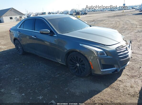1G6AX5SX5G0185795 2016 CADILLAC CTS Серый Передняя правая четверть