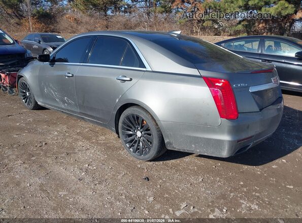 1G6AX5SX5G0185795 2016 CADILLAC CTS Серый Задняя левая четверть