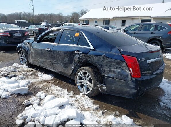 1G6AX5SX5H0202824 2017 CADILLAC CTS Синий Задняя левая четверть