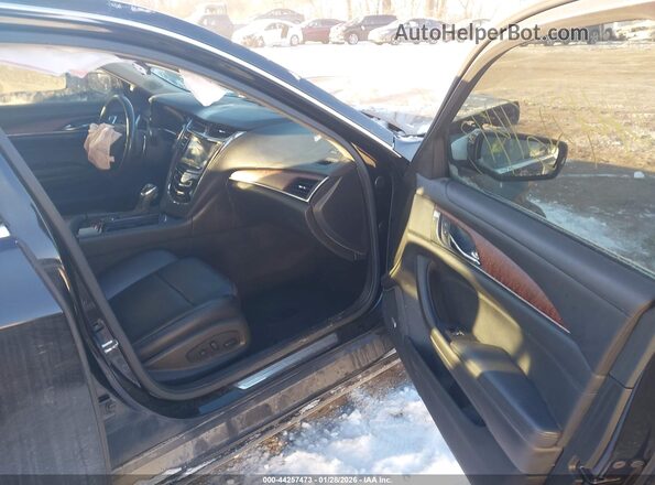 1G6AX5SX7K0142732 2019 CADILLAC CTS Black Widok wnętrza z przodu