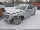 2017 Cadillac Cts Luxury Серебряный vin: 1G6AX5SX9H0153949
