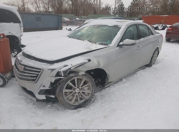 1G6AX5SX9H0153949 2017 CADILLAC CTS Серебряный Передняя левая четверть