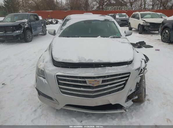 1G6AX5SX9H0153949 2017 CADILLAC CTS Серебряный Вид щитка приборов