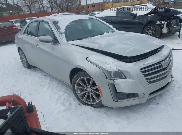 1G6AX5SX9H0153949 2017 CADILLAC CTS Серебряный Передняя правая четверть