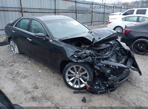 1G6AX5SXXK0140568 2019 CADILLAC CTS Черный Передняя правая четверть