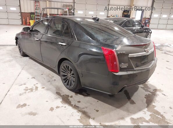 1G6AY5SS3H0142608 2017 CADILLAC CTS Черный Задняя левая четверть