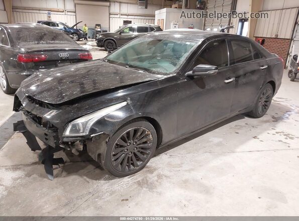 1G6AY5SS3H0142608 2017 CADILLAC CTS Черный Передняя левая четверть