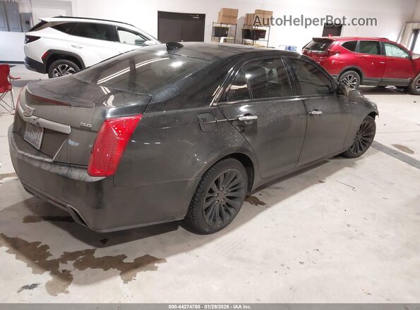 1G6AY5SS3H0142608 2017 CADILLAC CTS Черный Задняя правая четверть